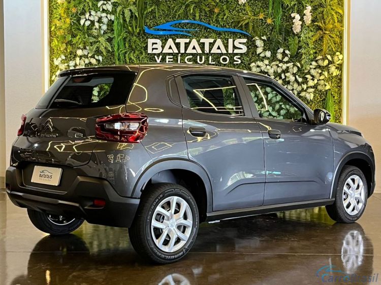 Batatais Veículos | C3 Citroën C3 Live Pack 1.0 Flex 6V 5p Mec. - Cinza - 2024 23/24 - foto 4