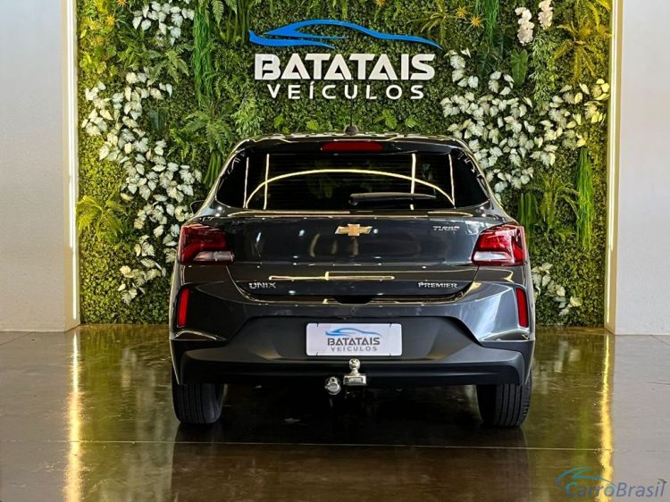 Batatais Veículos | Onix Chevrolet ONIX HATCH PREM. 1.0 12V TB Flex 5p Aut. - Cinza - 2025 24/25 - foto 5