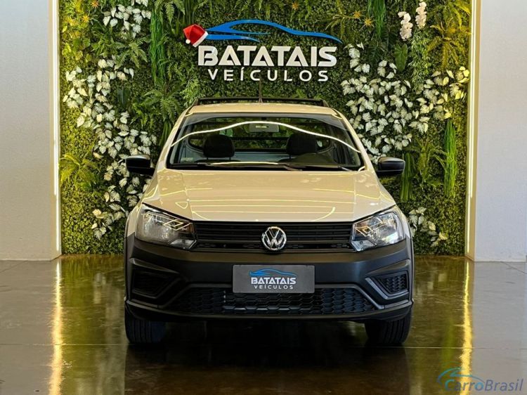 Batatais Veículos | Saveiro VolksWagen Saveiro Robust 1.6 Total Flex 16V - Branco - 2023 23/23 - foto 2