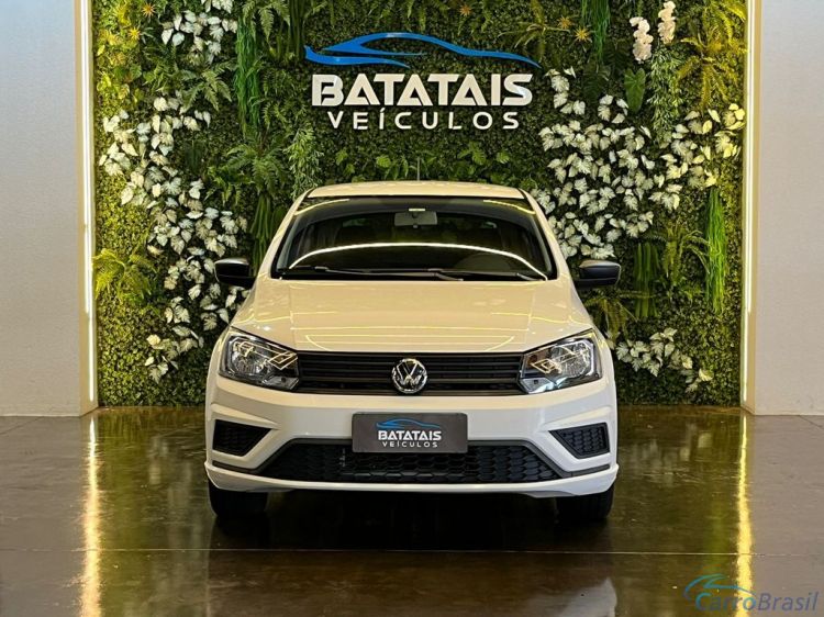 Batatais Veículos | Gol VolksWagen Gol 1.0 Flex 12V 5p - Branco - 2023 22/23 - foto 2