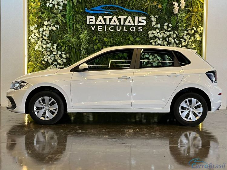 Batatais Veículos | Polo Hatch VolksWagen Polo 1.0 MPI Flex 12V 5p - Branco - 2024 23/24 - foto 3
