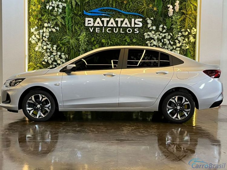 Batatais Veículos | Onix Chevrolet ONIX SEDAN Plus LTZ 1.0 12V TB Flex Aut. - Prata - 2023 22/23 - foto 3