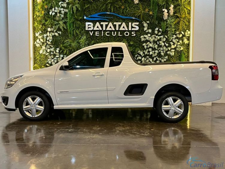 Batatais Veículos | Montana Chevrolet MONTANA LS 1.4 ECONOFLEX 8V 2p - Branco - 2019 18/19 - foto 3