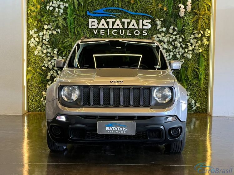 Batatais Veículos | Renegade Jeep Renegade 1.8 4x2 Flex 16V Aut. - Prata - 2020 19/20 - foto 2
