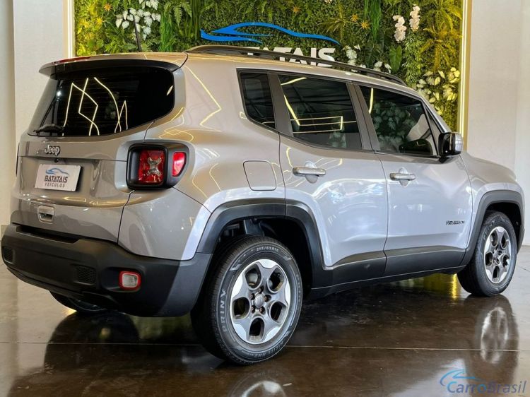 Batatais Veículos | Renegade Jeep Renegade 1.8 4x2 Flex 16V Aut. - Prata - 2020 19/20 - foto 4