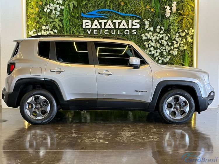 Batatais Veículos | Renegade Jeep Renegade 1.8 4x2 Flex 16V Aut. - Prata - 2020 19/20 - foto 6