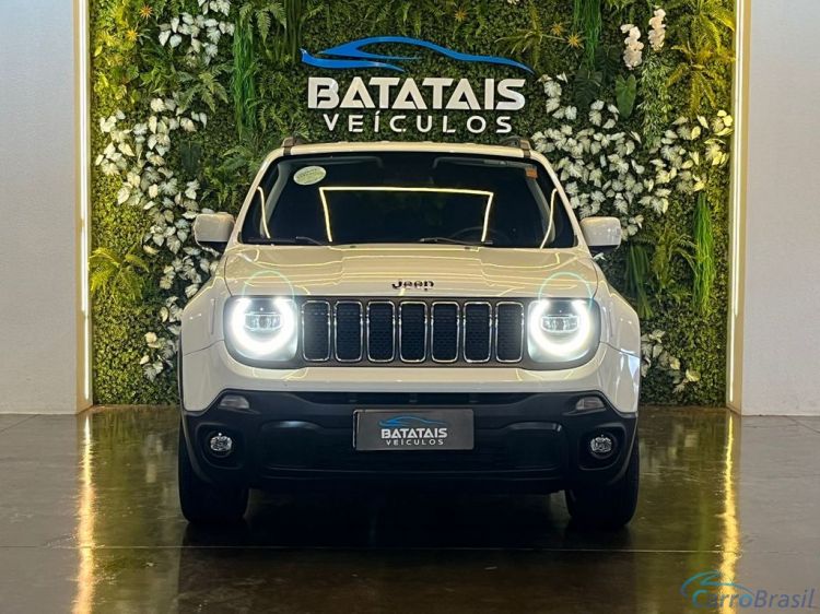 Batatais Veículos | Renegade Jeep Renegade Longitude 1.8 4x2 Flex 16V Aut. - Branco - 2021 21/21 - foto 2