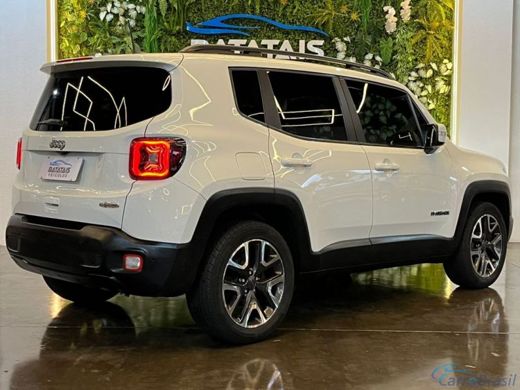 Batatais Veículos | Renegade Jeep Renegade Longitude 1.8 4x2 Flex 16V Aut. - Branco - 2021 21/21 - foto 4