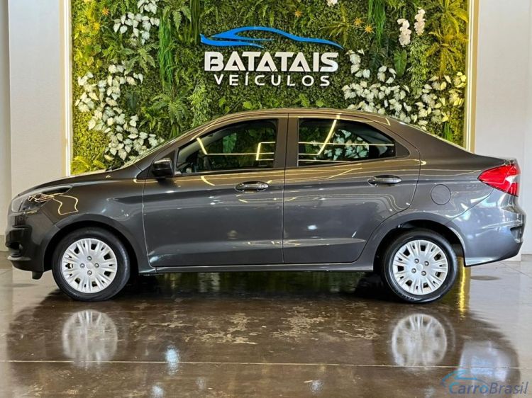 Batatais Veículos | Ka Ford Ka 1.5 Sedan SE Plus 12V Flex 4p Mec. - Cinza - 2020 19/20 - foto 3