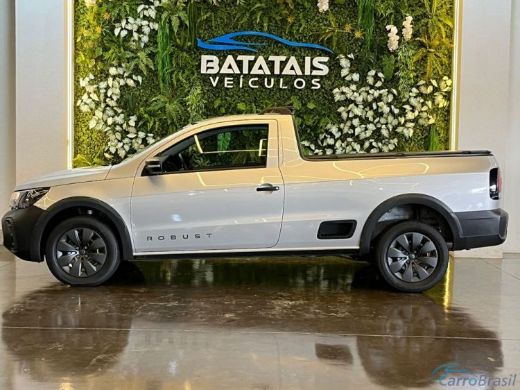 Batatais Veículos | Saveiro VolksWagen Saveiro Robust 1.6 Total Flex 16V - Prata - 2025 24/25 - foto 3