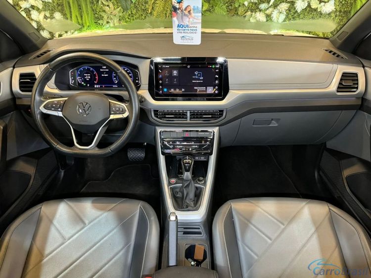 Batatais Veículos | T-Cross VolksWagen T-Cross Comfor. 200 TSI 1.0 Flex 5p Aut. - Branco - 2025 24/25 - foto 10
