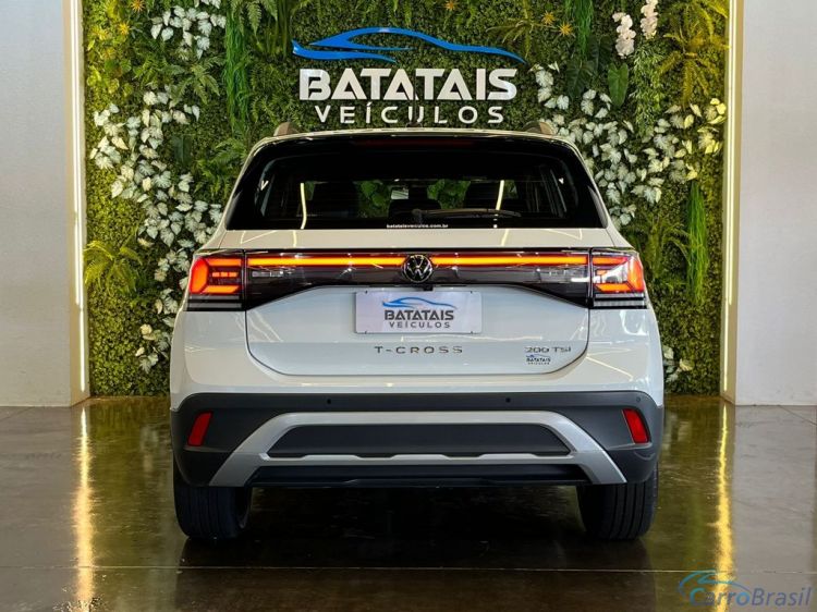 Batatais Veículos | T-Cross VolksWagen T-Cross Comfor. 200 TSI 1.0 Flex 5p Aut. - Branco - 2025 24/25 - foto 5