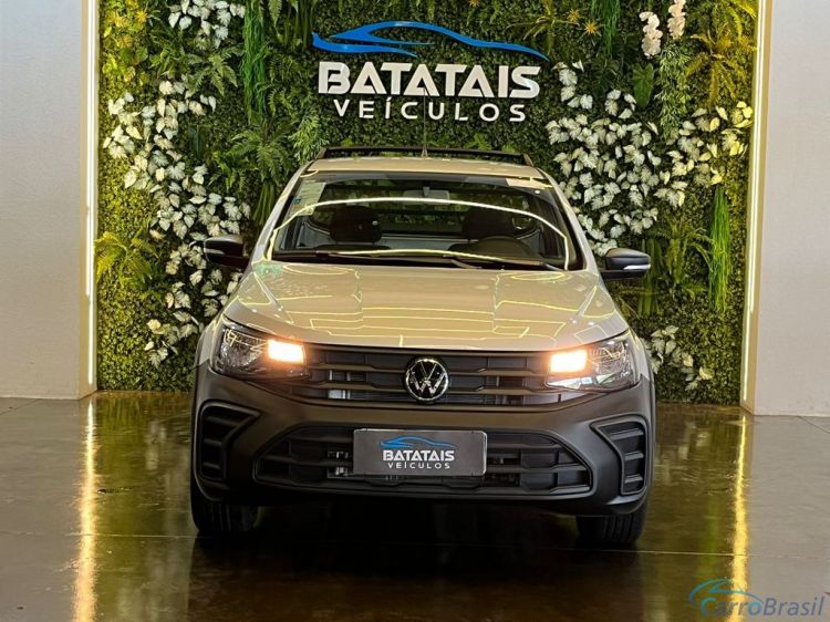 Batatais Veículos | Saveiro VolksWagen Saveiro Robust 1.6 Total Flex 16V - Prata - 2025 24/25 - foto 2