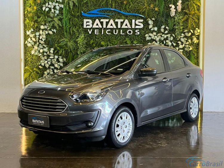 Batatais Veículos | Ka Ford Ka 1.5 Sedan SE Plus 12V Flex 4p Mec. - Cinza - 2020 19/20 - foto 1
