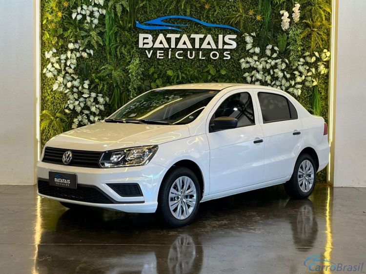 Batatais Veículos | Voyage VolksWagen VOYAGE 1.0 Flex 12V 4p - Branco - 2023 22/23 - foto 1