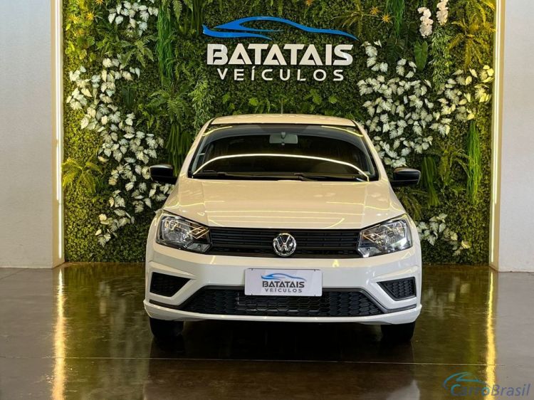 Batatais Veículos | Gol VolksWagen Gol 1.0 Flex 12V 5p - Branco - 2023 22/23 - foto 2