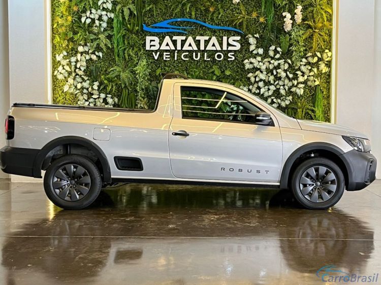 Batatais Veículos | Saveiro VolksWagen Saveiro Robust 1.6 Total Flex 16V - Prata - 2025 24/25 - foto 6