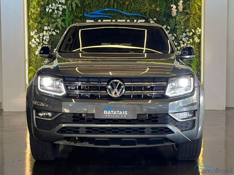 Batatais Veículos | Amarok VolksWagen AMAROK Highline CD 3.0 4x4 TB Dies. Aut. - Cinza - 2022 22/22 - foto 2