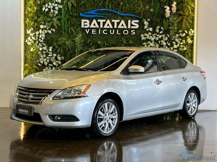 Batatais Veículos | Sentra Nissan Sentra SL 2.0/ 2.0 Flex Fuel 16V Aut. - Prata - 2016 15/16 - foto 1