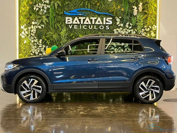 Batatais Veículos | T-Cross VolksWagen T-Cross Comfor. 200 TSI 1.0 Flex 5p Aut. - Azul - 2025 24/25 - foto 2