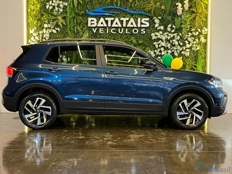 Batatais Veículos | T-Cross VolksWagen T-Cross Comfor. 200 TSI 1.0 Flex 5p Aut. - Azul - 2025 24/25 - foto 6