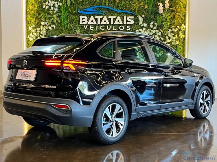 Batatais Veículos | Nivus VolksWagen Nivus Comfortline 1.0 200 TSI Flex Aut. - Preto - 2024 24/24 - foto 4