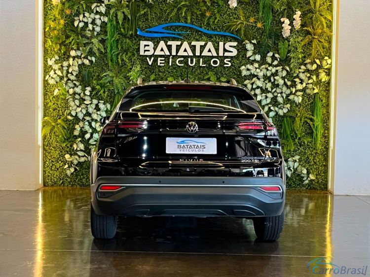 Batatais Veículos | Nivus VolksWagen Nivus Comfortline 1.0 200 TSI Flex Aut. - Preto - 2024 24/24 - foto 5