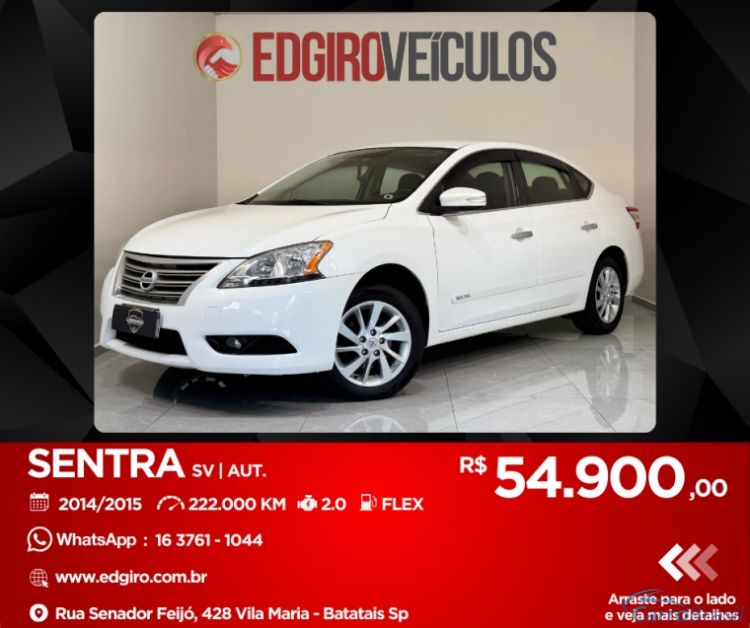 Edgiro Veículos | Sentra 14/15 - foto 1