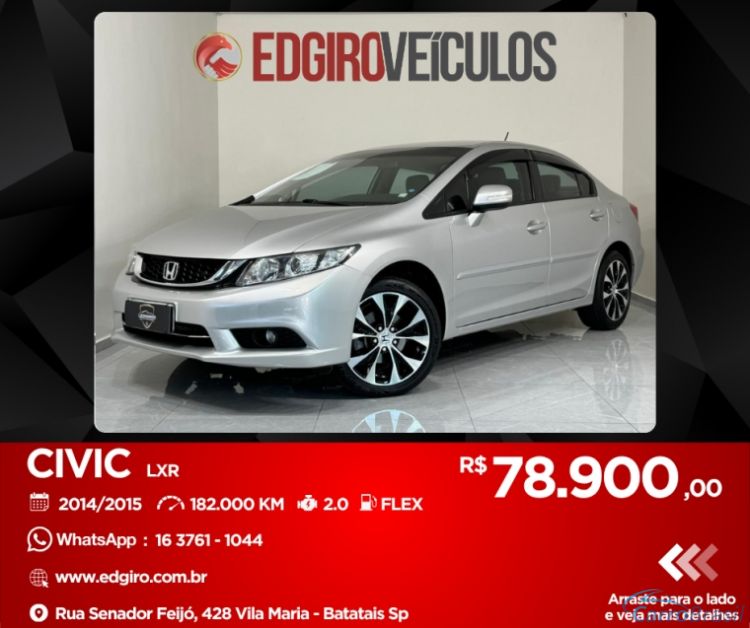 Edgiro Veículos | Civic 14/15 - foto 1