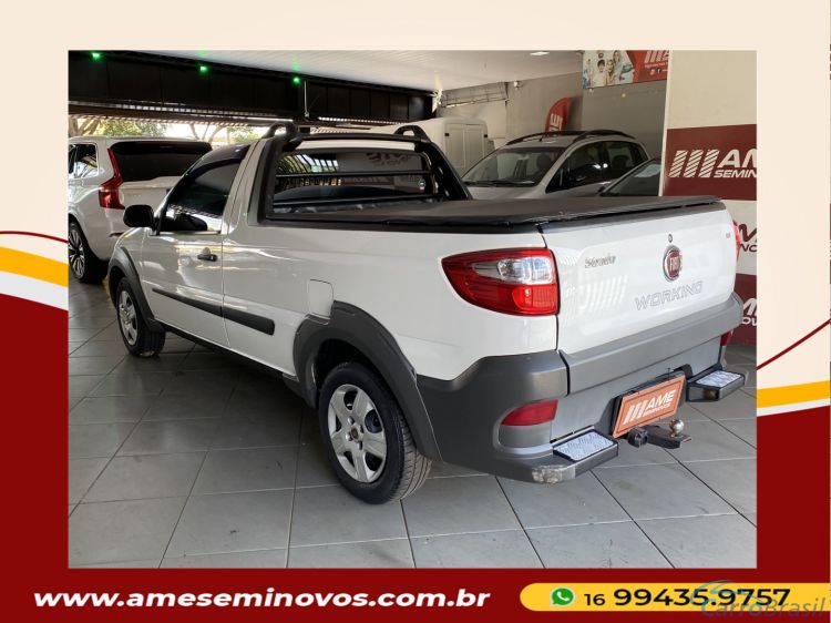 Ame Seminovos | Strada 1.4 MPI WORKING CS 8V FLEX 2P MANUAL 14/15 - foto 2