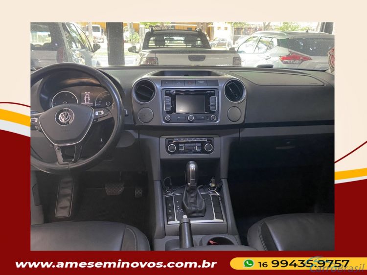 Ame Seminovos | Amarok 2.0 HIGHLINE 4X4 CD 16V TURBO INTERCOOLER DIESEL 4P AUTOMÁTICO 16/16 - foto 10