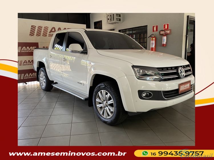 Ame Seminovos | Amarok 2.0 HIGHLINE 4X4 CD 16V TURBO INTERCOOLER DIESEL 4P AUTOMÁTICO 16/16 - foto 5