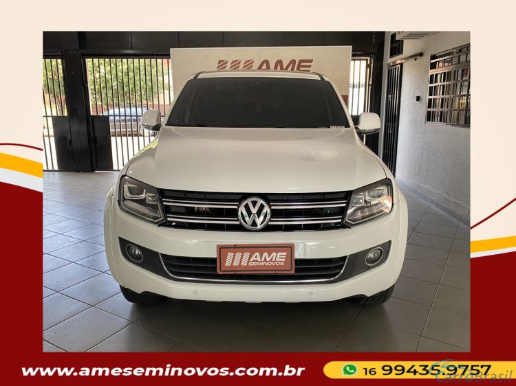 Ame Seminovos | Amarok 2.0 HIGHLINE 4X4 CD 16V TURBO INTERCOOLER DIESEL 4P AUTOMÁTICO 16/16 - foto 6