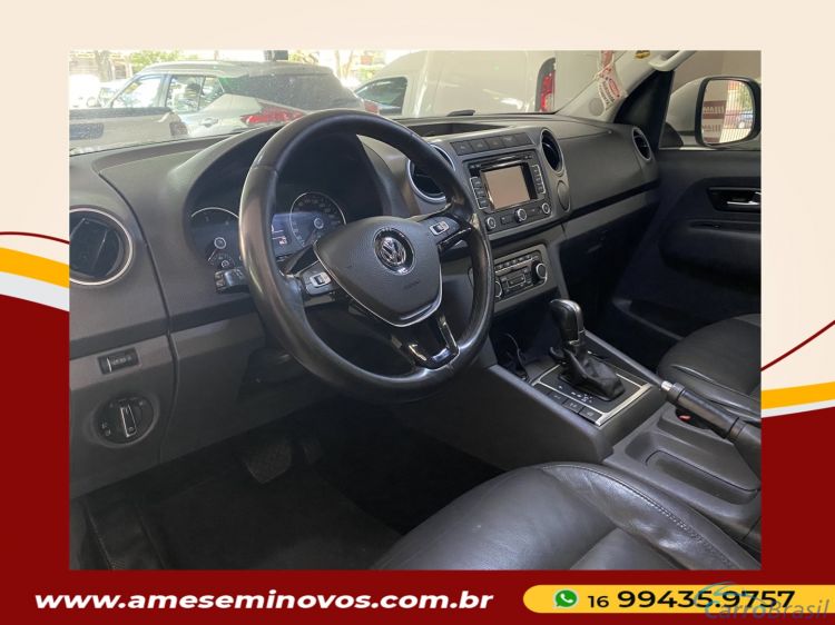 Ame Seminovos | Amarok 2.0 HIGHLINE 4X4 CD 16V TURBO INTERCOOLER DIESEL 4P AUTOMÁTICO 16/16 - foto 8