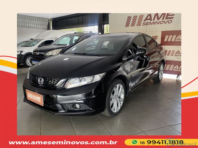 Ame Seminovos | Civic 2.0 LXR 16V FLEX 4P AUTOMÁTICO 15/16 - foto 1