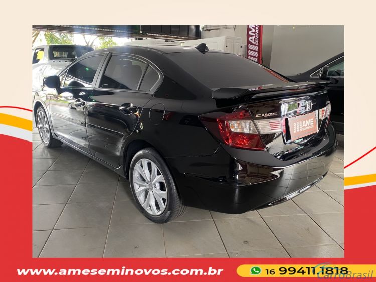 Ame Seminovos | Civic 2.0 LXR 16V FLEX 4P AUTOMÁTICO 15/16 - foto 2