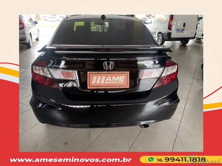 Ame Seminovos | Civic 2.0 LXR 16V FLEX 4P AUTOMÁTICO 15/16 - foto 3