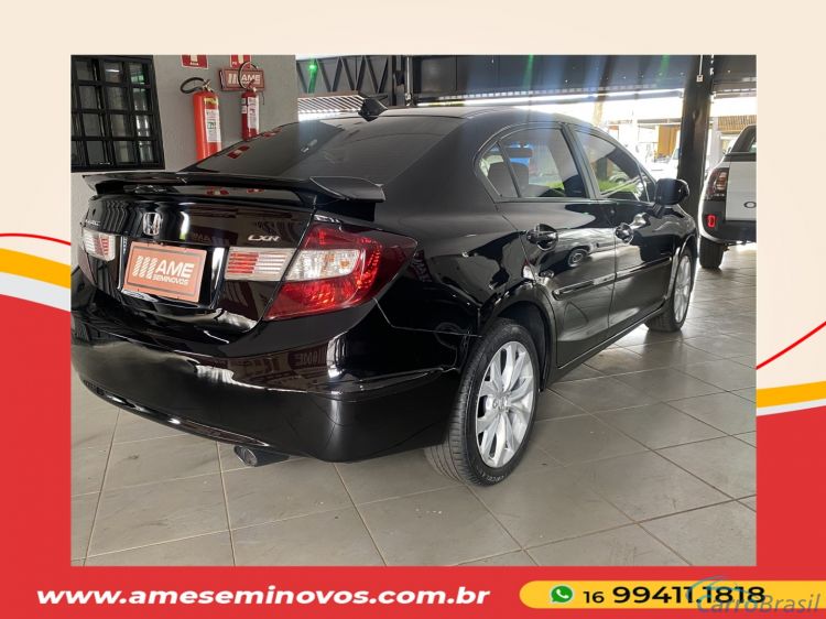 Ame Seminovos | Civic 2.0 LXR 16V FLEX 4P AUTOMÁTICO 15/16 - foto 4