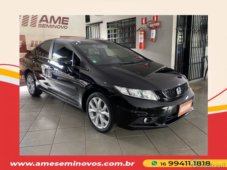 Ame Seminovos | Civic 2.0 LXR 16V FLEX 4P AUTOMÁTICO 15/16 - foto 5