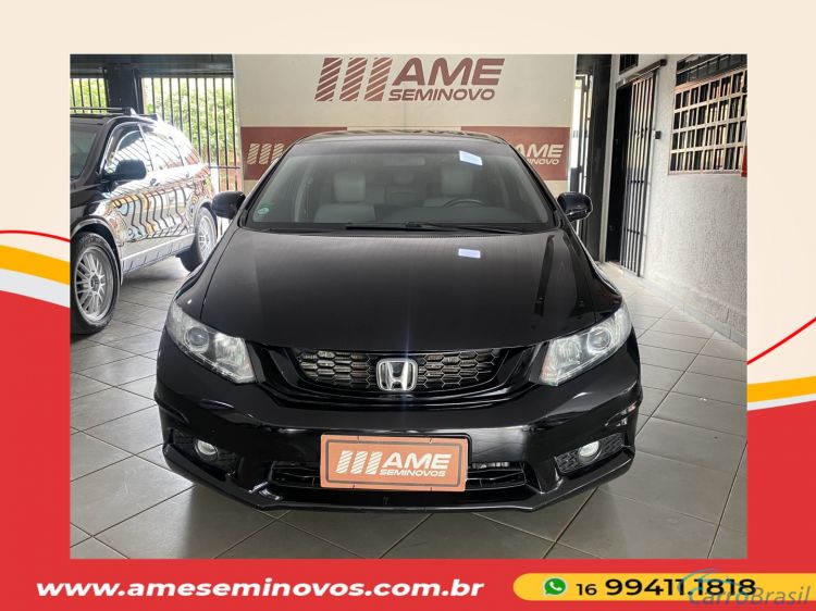Ame Seminovos | Civic 2.0 LXR 16V FLEX 4P AUTOMÁTICO 15/16 - foto 6