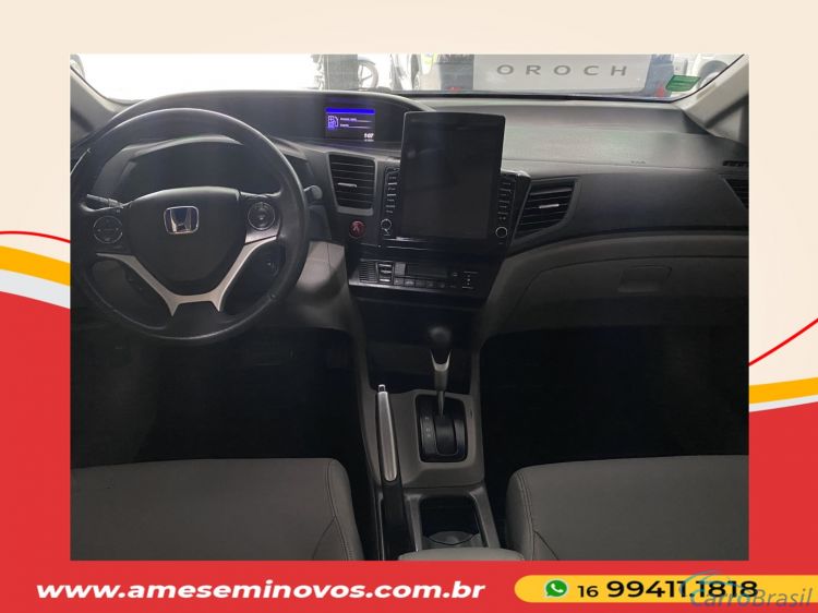 Ame Seminovos | Civic 2.0 LXR 16V FLEX 4P AUTOMÁTICO 15/16 - foto 9