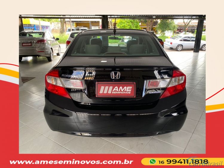 Ame Seminovos | Civic 1.8 LXS 16V FLEX 4P AUTOMÁTICO 15/16 - foto 3
