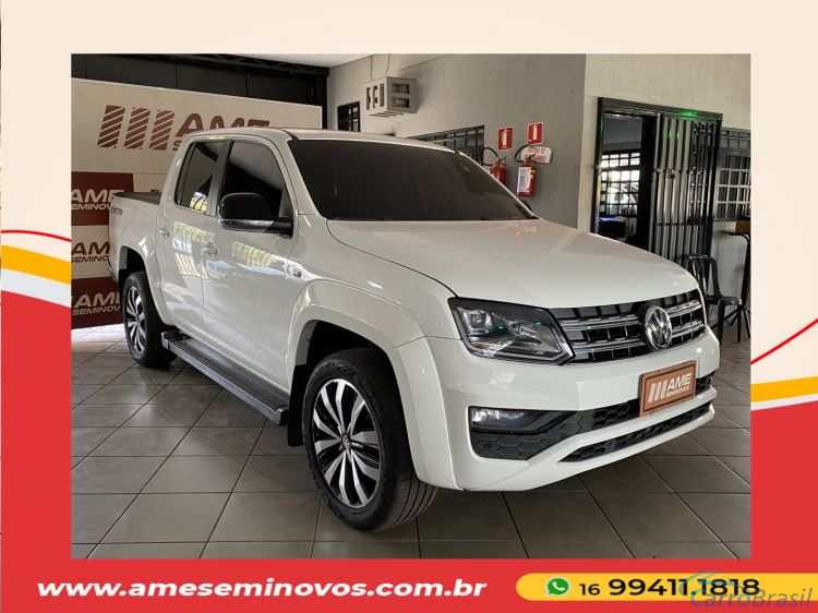 Ame Seminovos | Amarok 2.0 HIGHLINE 4X4 CD 16V TURBO INTERCOOLER DIESEL 4P AUTOMÁTICO 17/17 - foto 5
