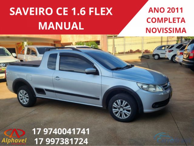 Mais detalhes do Volkswagen Saveiro SAVEIRO CE 1.6 FLEX MANUAL Flex