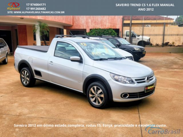 Mais detalhes do Volkswagen Saveiro SAVEIRO TREND 1.6 CS FLEX MANUAL Flex
