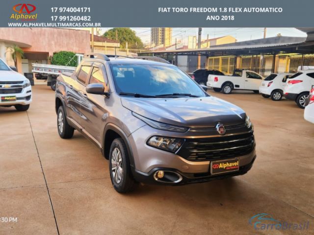Mais detalhes do Fiat Toro TORO FREEDOM 1.8 FLEX AUTOMATICO Flex
