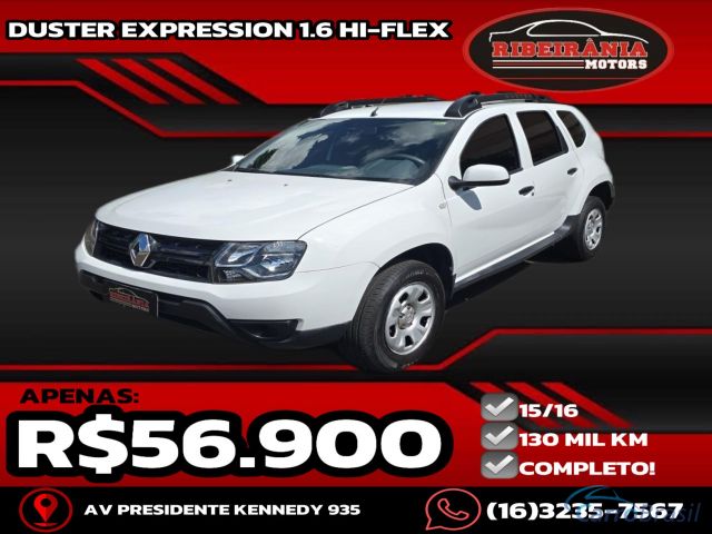 Mais detalhes do Renault Duster Expression 1.6 Hi-Flex 16V Mec. Flex