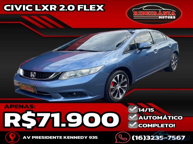 Mais detalhes do Honda Civic Sedan LXR 2.0 Flexone 16V Aut. 4p Flex