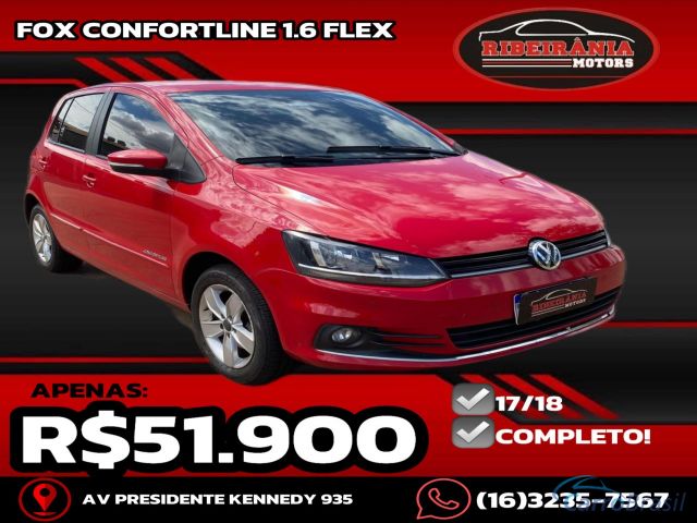 Mais detalhes do Volkswagen Fox Comfortline 1.6 Flex 8V 5p Flex