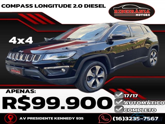 Mais detalhes do Jeep Compass LONGITUDE 2.0 4x4 Dies. 16V Aut. Diesel